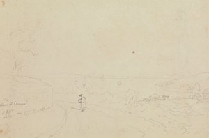 Boven West Cowes, 8 februari 1826 door Capt. Thomas Hastings