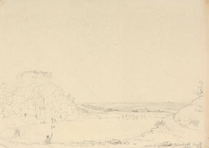 Boogschietterrein, Carisbrooke, Isle of Wight door Capt. Thomas Hastings