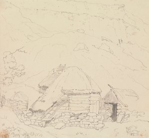 Bij Sandrock, Isle of Wight, 13 augustus 1829 door Capt. Thomas Hastings
