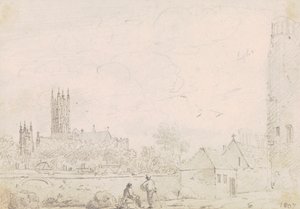 Kathedraal van Canterbury door Capt. Thomas Hastings