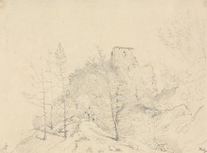 Carisbrooke Castle, 9 mei 1826 door Capt. Thomas Hastings