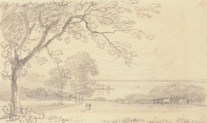 East Cowes vanaf Spring Hill, Isle of Wight