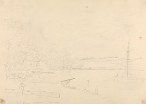 Fish House, Isle of Wight, september 1826 door Capt. Thomas Hastings