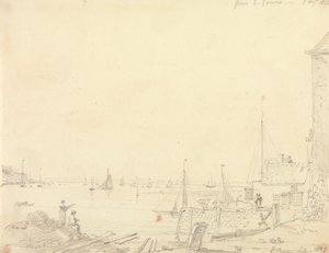 Vanuit East Cowes, 7 augustus 1826