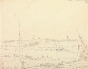 Medina, East Cowes Side, 7 augustus 1826 door Capt. Thomas Hastings