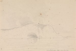 Dichtbij Freshwater Gate vanaf de zee door Capt. Thomas Hastings