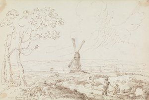 Bij Gravesend vanaf de hoofdweg