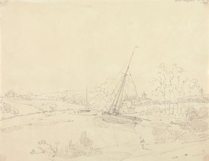 Bij Newport, 30 juli 1826 door Capt. Thomas Hastings