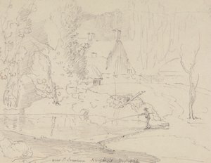 Bij Saint Lawrence, Isle of Wight, December 1826 door Capt. Thomas Hastings