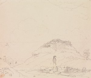 Op het strand bij Sandrock, 13 augustus 1829 door Capt. Thomas Hastings