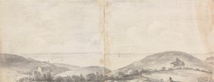 Op weg naar de visvijvers bij Hastings, april 1820 door Capt. Thomas Hastings