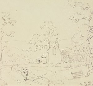 Shanklin Kerk, Isle of Wight, 28 mei 1829
