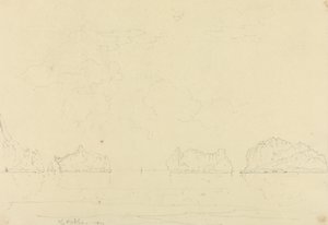 De Needles, Isle of Wight door Capt. Thomas Hastings