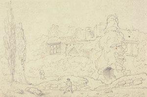 Raam van de kamer waar Karel I werd vastgehouden, Carisbrooke Castle door Capt. Thomas Hastings