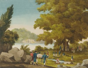 De Fontein van de Bashaw, Santa Maura, Griekenland