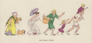 Illustratie voor Les Courses Dans L