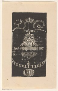 Ex libris van D. Goedkoop