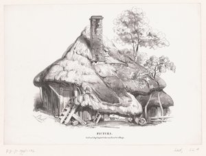 Boerderij met plaggendak