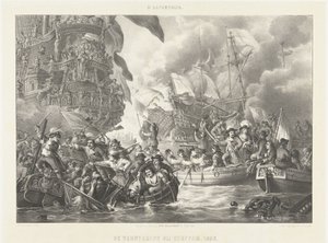 De Tocht naar Chatham en de verovering van de Royal Charles, 1667