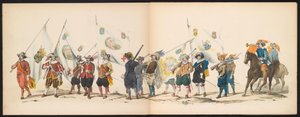 Maskerade van de Leidse studenten, 1850 (plaat 3)