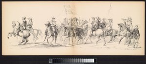 Maskerade van de Leidse studenten, 1850 (plaat 4)