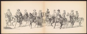 Maskerade van de Leidse studenten, 1850 (plaat 7) door Carel Christiaan Antony Last