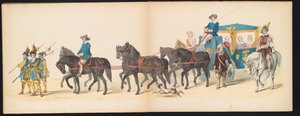 Maskerade van de Leidse studenten, 1850 (plaat 8) door Carel Christiaan Antony Last