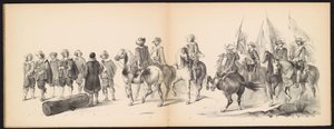 Maskerade van de Leidse studenten, 1850 (plaat 9)