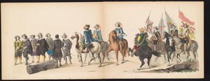 Maskerade van de Leidse studenten, 1850 (plaat 9) door Carel Christiaan Antony Last