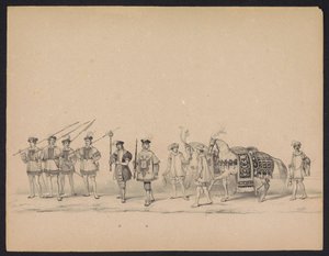 Maskerade van de Utrechtse studenten, 1846 (plaat 7)