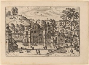 Kasteel met een Gracht
