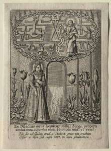 Kom in mijn tuin, mijn zuster, mijn vrouw, eerste helft 1600s door Carel Collaert.