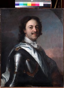Portret van Keizer Peter I de Grote (1672-1725)
