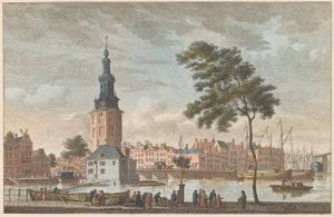 Montelbaanstoren te Amsterdam, ca. 1790