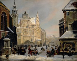 Stadhuis, Den Haag, 1853
