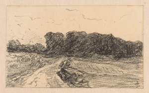 Linden-allee, weg naar de Bresserberg te Kleve door Carel Nicolaas Storm van 