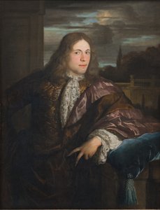 Portret van een jonge heer door Carel de II Moor