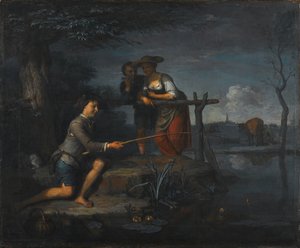 De visser door Carel de Moor (II)