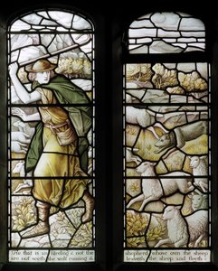 De Herderskerk, Herderij, Schapen door Carl Almquist