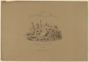 Zes landschapstudies naar de natuur