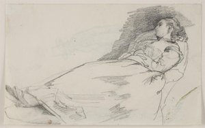 Slapende vrouw (Alma Bloch)
