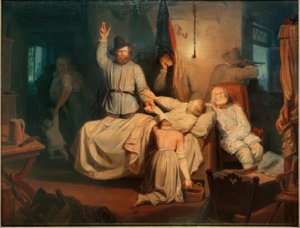 Dood van een vrijheidsstrijder van 1848