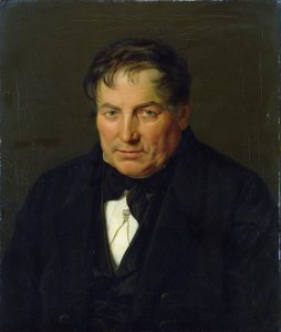 Johann Georg Hackius, 1847 door Carl Eybe