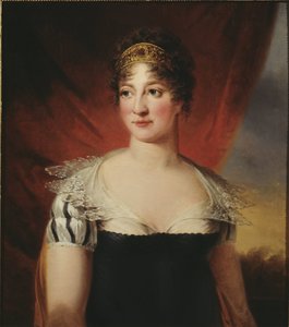 Hedvig Elisabeth Charlotte van Holstein-Gottorp, koningin van Zweden door Carl Frederick von Breda