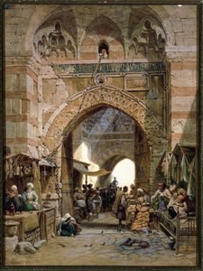 Bazaar Scène, 1875