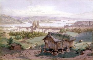 Uitzicht op Christiania