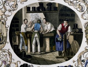 Hoedenwinkel door Carl and Geiger Peter Johann Nepomuk Kunz