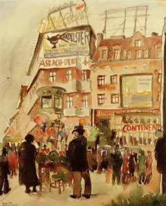 Berlijn, Potsdamer Platz door Carl Grossberg
