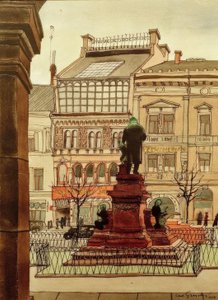 Hannover, Marschnermonument door Carl Grossberg