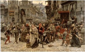 Valdemar Atterdag houdt Visby gegijzeld, 1361, 1882